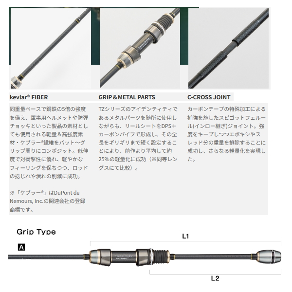 tailwalk（テイルウォーク） （24年2月新商品） アジスト TZ S66／SL