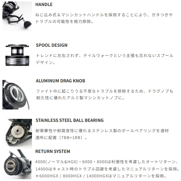 tailwalk（テイルウォーク） （26年5月新商品） ステルス 4000 （小型