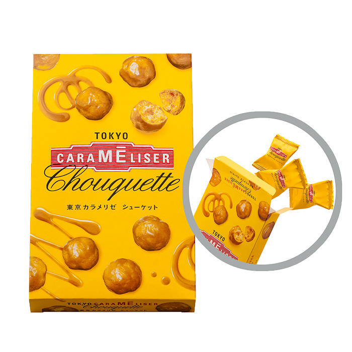 上野風月堂 東京みやげ 焼き菓子 / 東京カラメリゼ シューケット 12個
