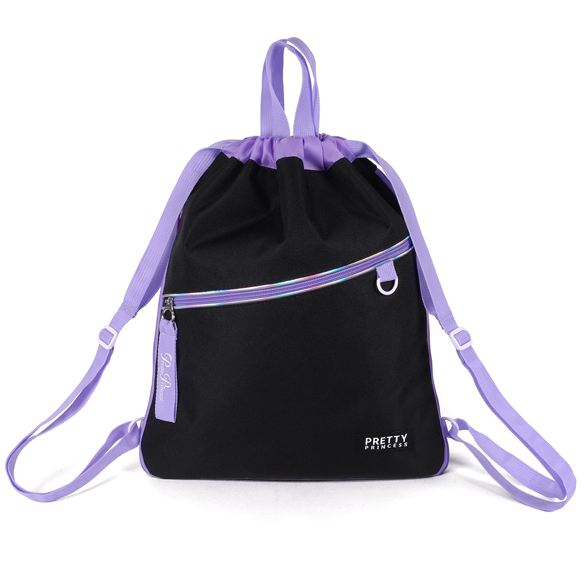 キッズ 拡張ナップサック エキスパンダブル 女の子 pretty princess