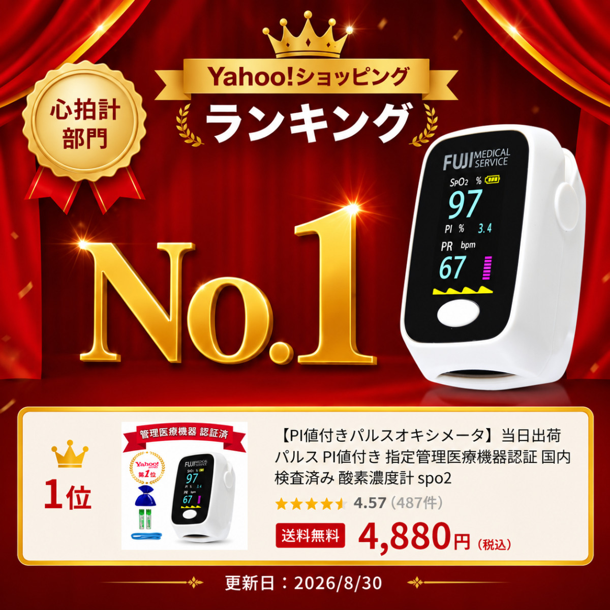 富士メディカルサービス ☆本日限定！今すぐ使える20％OFFクーポン