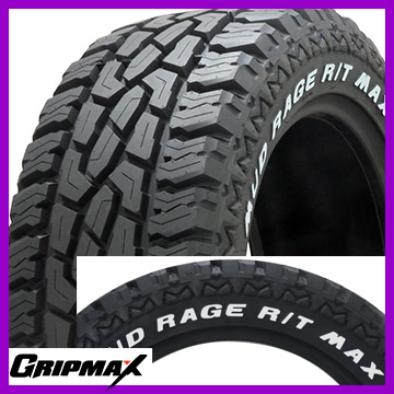 【送料無料】 GRIPMAX グリップマックス マッドレイジR/T MAX RWL(限定2022年製) 265/70R17 121/118Q タイヤ単品1本価格｜fuji-tire