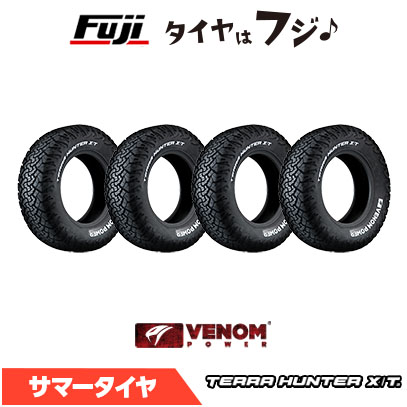 4�{�Z�b�g VENOM POWER ���F�m���p���[ �e���n���^�[X/T2 RWL �z���C�g���^�[(����) 285/70R17 126/123Q �ă^�C�� �T�}�[�^�C�� �P�i