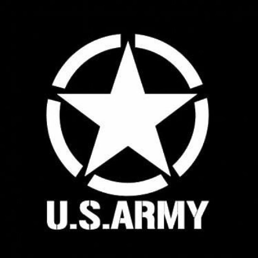 カッティングステッカー U.S.ARMY サイズ選択可 アメリカ軍 軍隊 マーク おしゃれ｜fuji-works｜02
