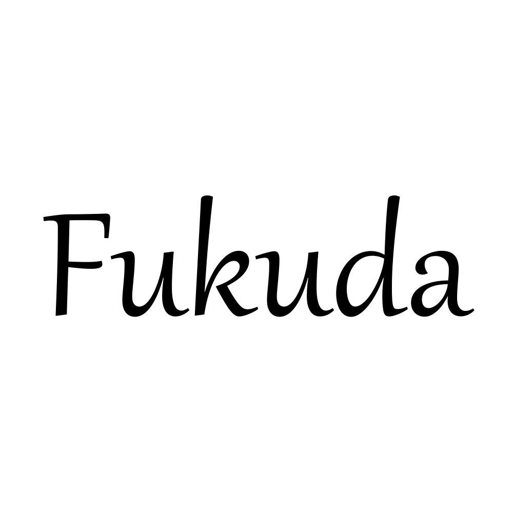 カッティングステッカー Fukuda サイズ選択可 福田 ふくだ 苗字 名字｜fuji-works｜03