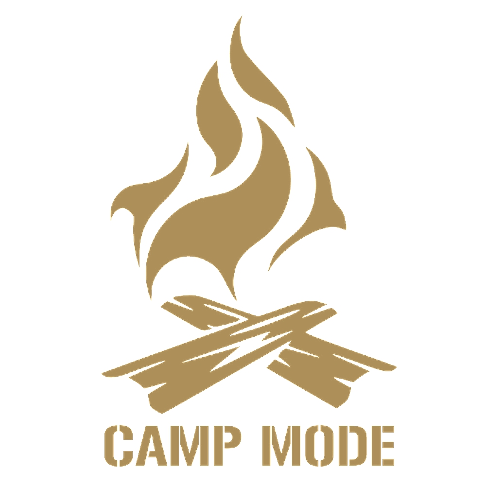 カッティングステッカー CAMP MODE サイズ選択可 キャンプ 焚き火 アウトドア テント｜fuji-works｜05