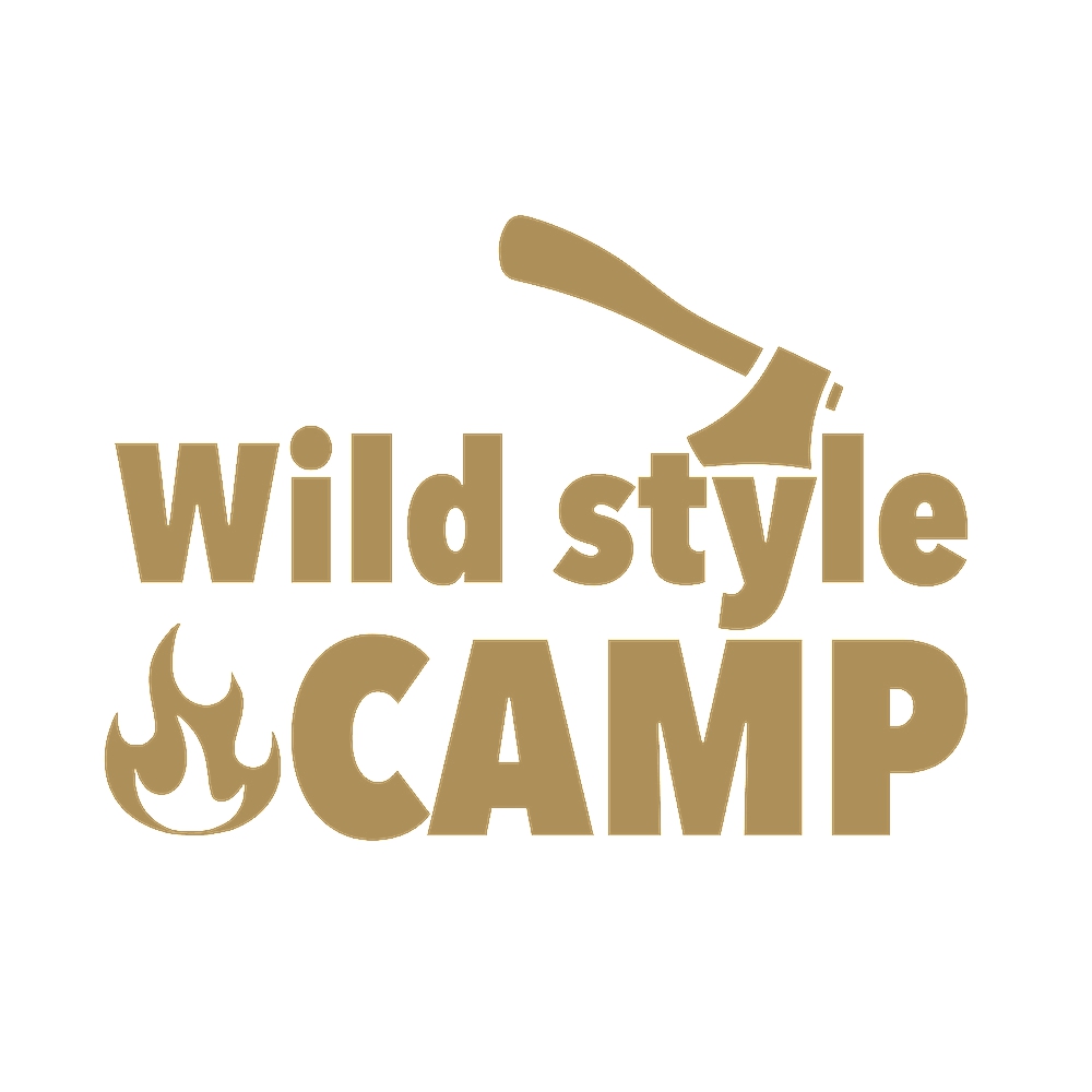 カッティングステッカー Wild style CAMP サイズ選択可 キャンプ 焚き火 花火 アウト...