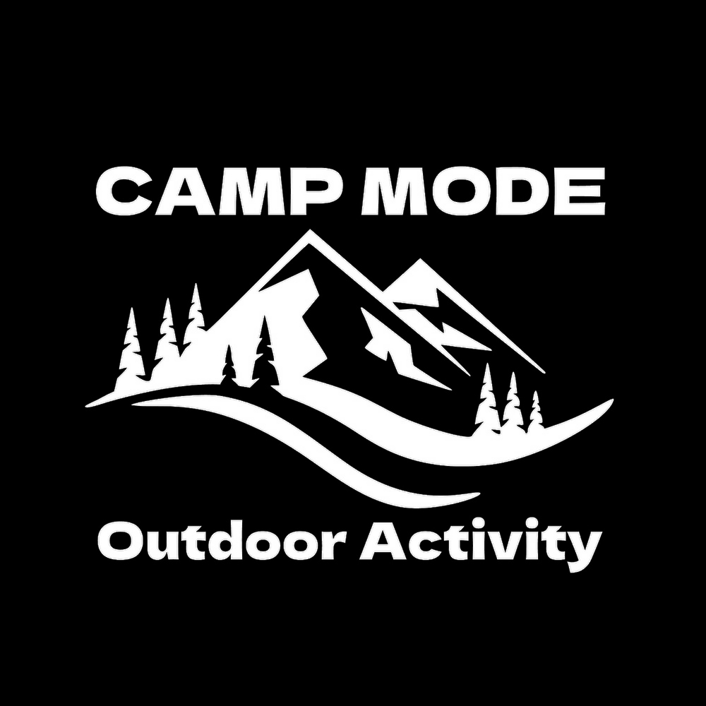 カッティングステッカー CAMP MODE Outdoor Activity サイズ選択可 キャンプ 焚き火 アウトドア 英語｜fuji-works｜02
