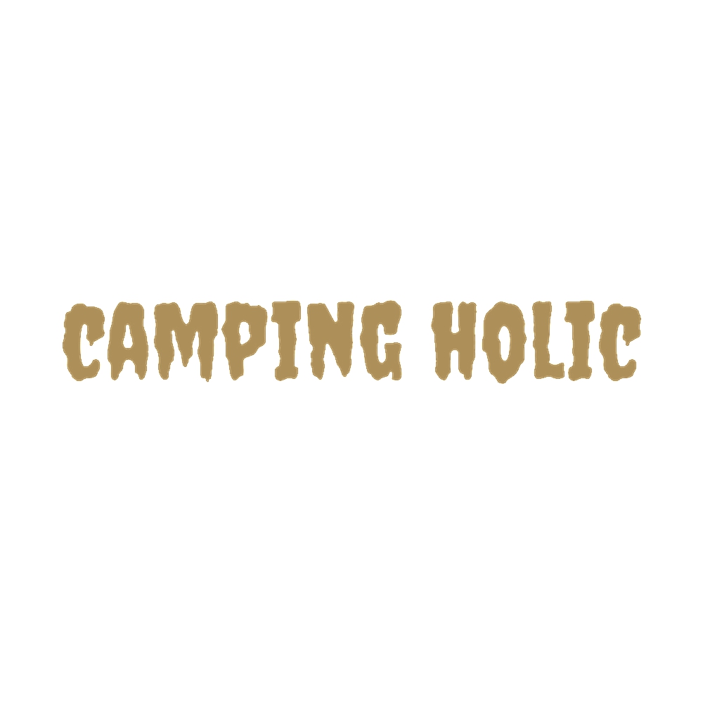 カッティングステッカー CAMPING HOLIC(キャンプ中毒) サイズ選択可 キャンプ 車 かっ...
