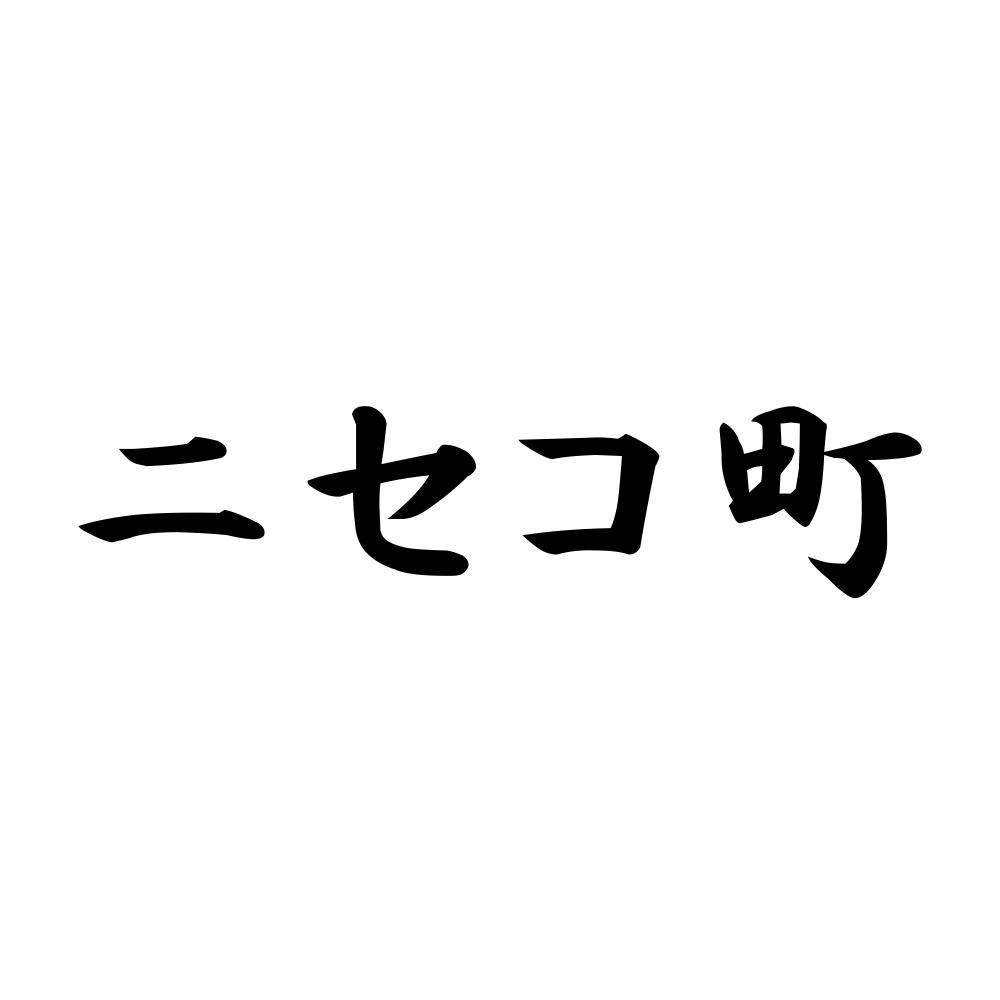 カッティングステッカー ニセコ町 サイズ選択可 北海道 市区町村 漢字