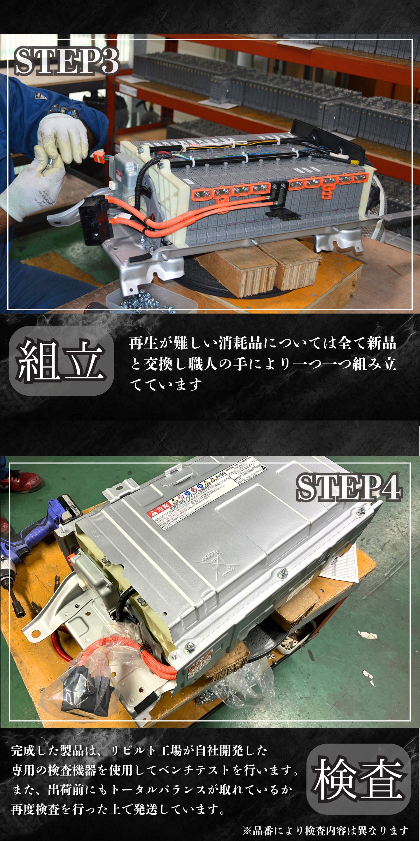 ハイブリッドバッテリー リビルト G9510-76010 トヨタ プリウスα ZVW41
