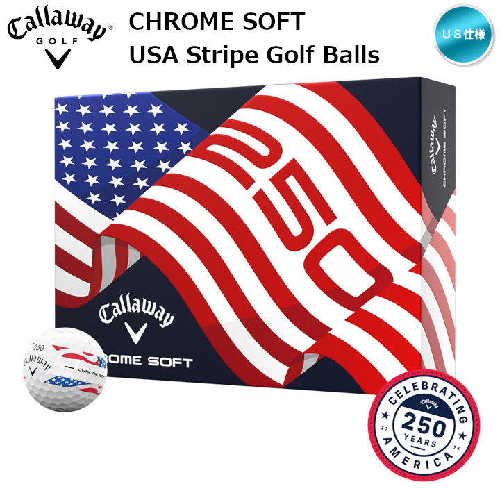 キャロウェイ(Callaway) ゴルフボール CHROME SOFT 2ダース Callaway（キャロウェイ） 「送料無料(北海道・沖縄を除く)」2026