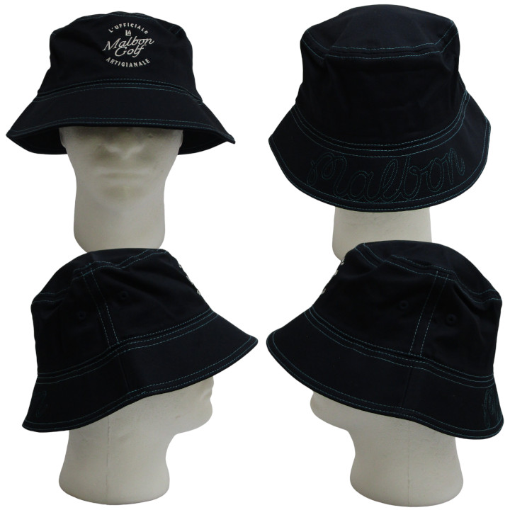 【お値下げ】限定コラボWINDANDSEA × MALBONバケハ　マルボン Malbon Golf（マルボンゴルフ） 「送料無料(北海道・沖縄を除く)」2025
