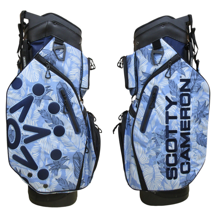 新品・未使用キャディバッグ　SCOTTY CAMERON スコッティキャメロン SCOTTY CAMERON スコッティキャメロン 2023 EXPLORER FLORAL BLUE