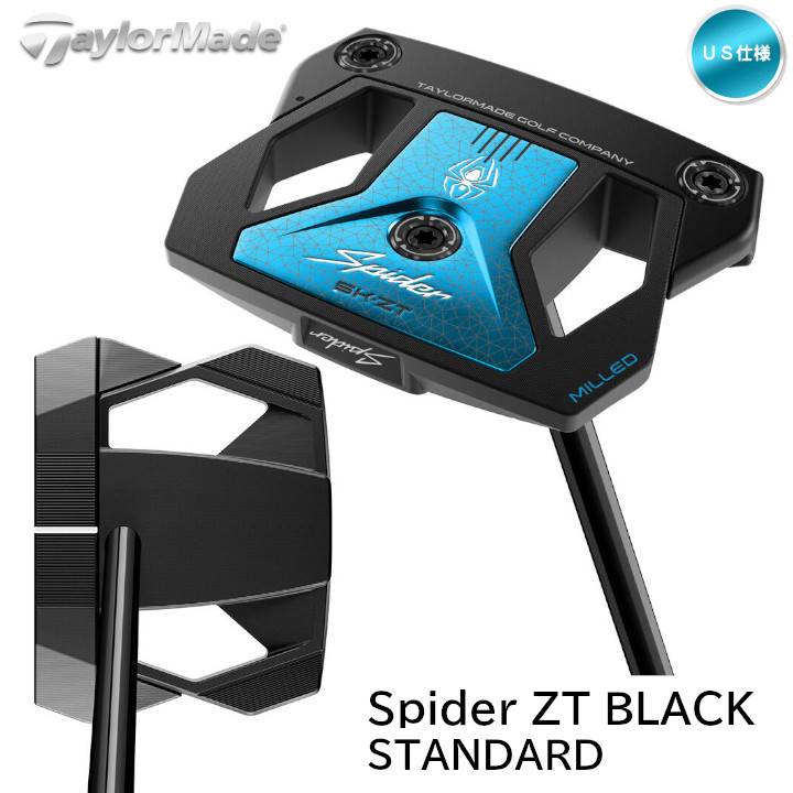 TaylorMade（テーラーメイド） 「ブラック」右用 SPIDER スパイダー ZT