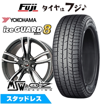iceGUARD - 張り裂ける言いはなつ付き添い人【新品】ベンツS位置付け(W223)スタッドレスタイヤ 銀輪4本仕かける 255/45R19 ヨコハマ IG80 MSW 73 8J 19in