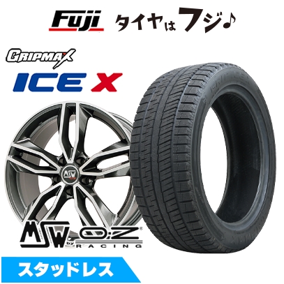 【新品】ベンツCクラス(W206)スタッドレスタイヤ ホイール4本セット 225/45R18 グリップマックス アイスX BSW(限定) MSW 71 8J 18インチ