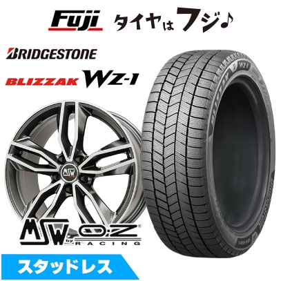 【新品】ベンツGLC(X254/C254) スタッドレスタイヤ ホイール4本セット 235/55R19 ブリヂストン ブリザック WZ-1 MSW 71 8.5J 19インチ