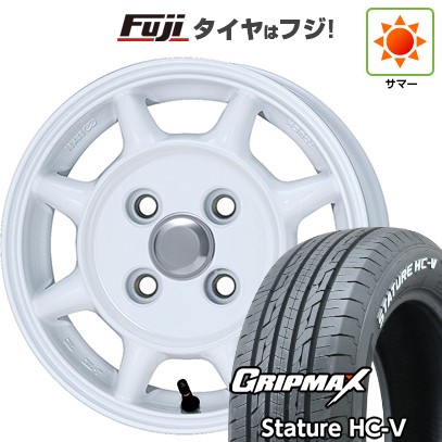 グリップマックス 【新品 軽自動車】軽トラ 夏タイヤ ホイール4本