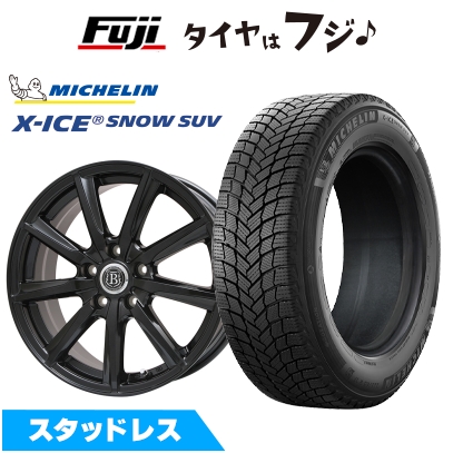 新品国産車用 5穴114.3車 スタッドレスタイヤ ホイール4本セット 215/70R16 ミシュラン エックスアイス スノー SUV ブランドルライン ボレアノ9 6.5J 16インチ