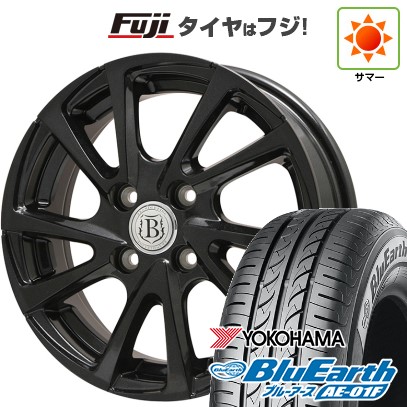 夏タイヤ ホイール4本セット 175/65R15 ヨコハマ ブルーアース AE-01F ブランドルライン ボレアノ10 15インチ