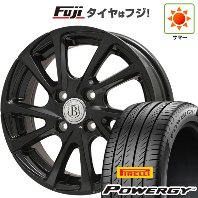 PIRELLI - 【新品国産車用 4穴100車】 夏タイア 車輪4本仕掛ける 185/65R15 ピレリ パワジー ブランドルライン ボレアノ10 15in 車、バイク、自転車-夏タイヤ、ホイールセット