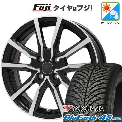 新品 軽自動車】N-BOX タント ワゴンR オールシーズンタイヤ ホイール4本セット 155/65R14 ヨコハマ ブルーアース 4S AW21  ブランドル N52BP 14インチ : fuji-10161-107426-36166-36166 : フジコーポレーション - 通販 -  Yahoo!ショッピング