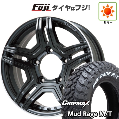 新品 ジムニーシエラ/ジムニーノマド | 夏タイヤ ホイール4本セット | 195/80R15 | マッドレイジM/T RWL(2024年製) | グラバス-Jr 15インチ