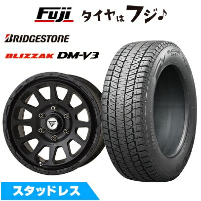 新品 FJクルーザー スタッドレスタイヤ ホイール4本セット 265/70R17 ブリヂストン ブリザック DM-V3 DMV3 デルタフォース オーバル 17インチ