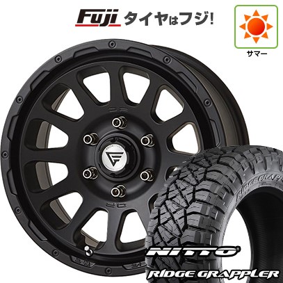 【新品国産車用 6穴139.7車】 夏タイヤ ホイール4本セット 285/70R17 ニットー リッジグラップラー デルタフォース オーバル 17インチ