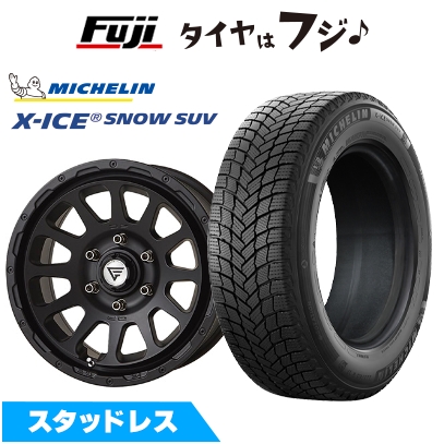 【新品】プラド/ハイラックス スタッドレスタイヤ ホイール4本セット 265/65R17 ミシュラン エックスアイス スノー SUV デルタフォース オーバル 17インチ