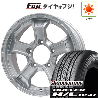 ジムニー用175/80R16　ブリヂストン4本＆ホイール DUELER 【新品】ジムニー 夏タイヤ ホイール4本セット 175/80R16