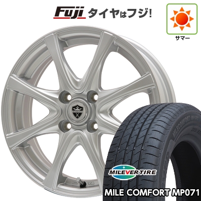 【新品】シエンタ 2022- | 夏タイヤ ホイール4本セット | 185/65R15 | ミレバー ミレコンフォート MP071(限定) | エルベ エステローザ FSV シルバー | 15インチ