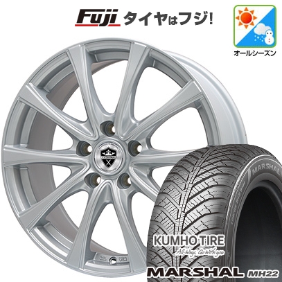 【新品国産車用5穴114.3】 | オールシーズンタイヤ ホイール4本セット | 205/55R17 | マーシャル MH22(限定) | エステローザ FSV トヨタ車専用 17インチ