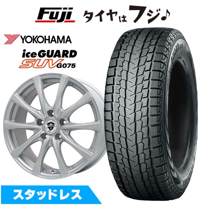 【新品国産車用 5穴114.3車】 スタッドレスタイヤ ホイール4本セット 225/70R16 ヨコハマ アイスガード SUV G075 エルベ エステローザFSV 16インチ