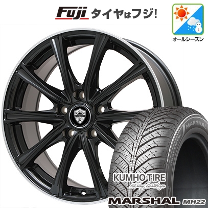 【新品国産車用5穴114.3】 | オールシーズンタイヤ ホイール4本セット | 205/55R17 | マーシャル MH22(限定) | エステローザ MZV トヨタ車専用 17インチ