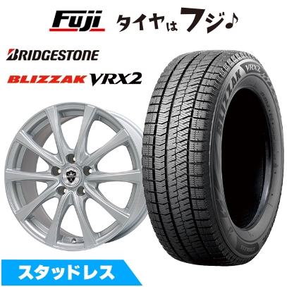 早い者勝ち185/60R15 2022年 BS VRX2スタッドレス＆アルミ4本 ブリザック VRX2 【新品国産4穴100車】 スタッドレスタイヤ