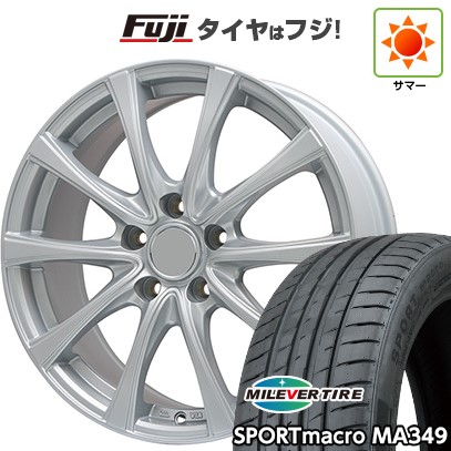 ZIEX 【新品国産車用 5穴114.3車】 夏タイヤ ホイール4本セット