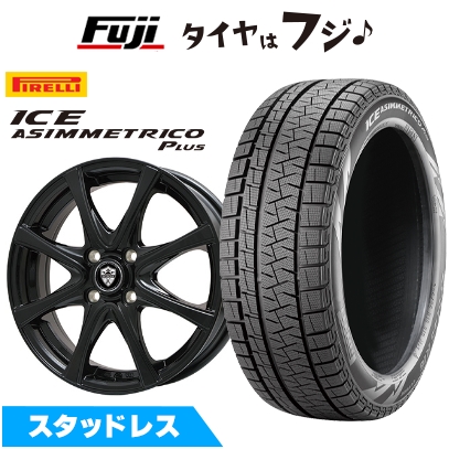 ICE ASIMMETRICO - 【新品 軽自動車】 N-BOX タント スタッドレスタイヤ 車輪4本仕掛ける 165/55R15 アイスアシンメトリコ つけ加える エルベ エステローザFSV 15in タイヤ、ホイール-自動車