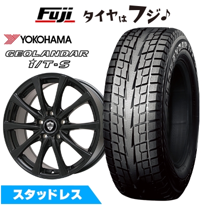 【新品】アルファード/ヴェルファイア等 スタッドレスタイヤ ホイール4本セット 215/65R16 ヨコハマ ジオランダー I/T-S G073 エルベ エステローザFSV 16インチ