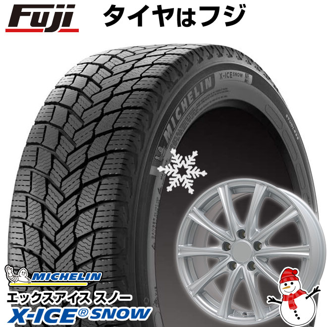 【新品国産5穴100車】 スタッドレスタイヤ ホイール4本セット 215/45R17 ミシュラン エックスアイス スノー ブランドル ER16 17インチ : fuji 3968 109687 31816 31816 : フジコーポレーション