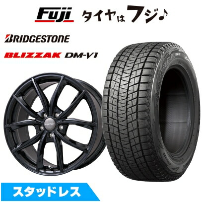 【新品】輸入車用 プジョー リフター スタッドレスタイヤ ホイール4本セット 215/60R17 ブリヂストン ブリザック DM-V1 DMV1 ユーロテック VP-LINE 17インチ