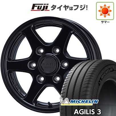 ハイエース　ホイールセット195/80R15C 108/106 S 4本 ミシュラン（MICHELIN） 【新品】ハイエース200系 夏タイヤ ホイール4