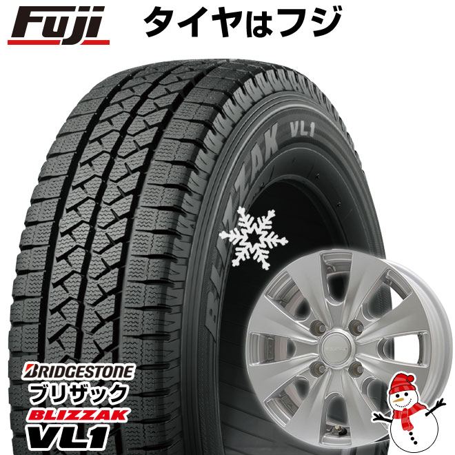 ブリザック VL1 【新品】NV200 バネット スタッドレスタイヤ ホイール 