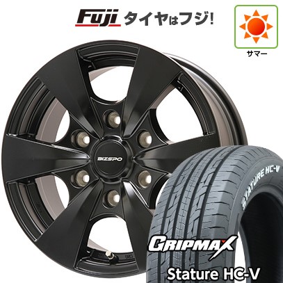グリップマックス 【新品】キャラバン 夏タイヤ ホイール4本セット 195 