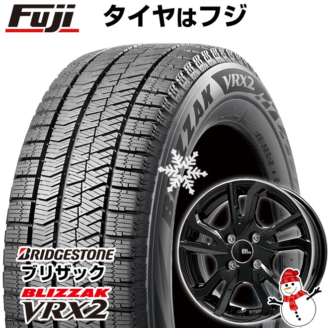 【新品国産5穴114.3車】 スタッドレスタイヤ ホイール4本セット 205/65R15 ブリヂストン ブリザック VRX2 ブランドルライン レツィオ 15インチ : fuji 3862 110470 24671 24671 : フジコーポレーション