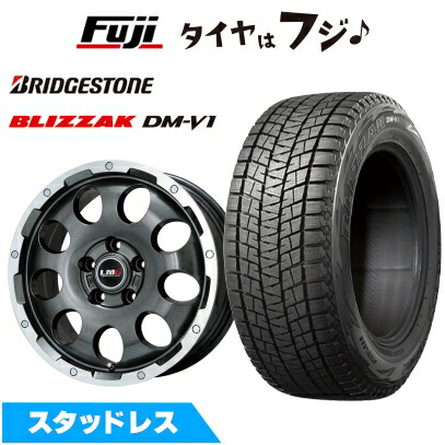 【新品国産車用 5穴114.3車】 スタッドレスタイヤ ホイール4本セット 215/60R17 ブリヂストン ブリザック DM-V1 DMV1 レアマイスター LMG CS-9 17インチ