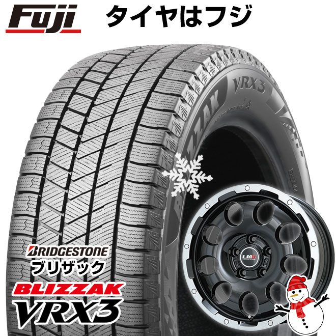 輸入車用 レネゲード スタッドレスタイヤ ホイール4本セット 215/65R16 ブリヂストン ブリザック VRX3 レアマイスター LMG CS-9 16インチ