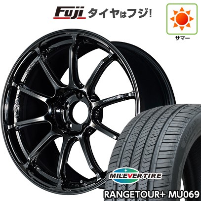 【新品国産車用 5穴114.3車】 夏タイア 車輪4本仕掛ける 235/55R19 ミ生き胆 範囲周遊旅行つけ加えるMU069（押さえる） ヨコハマ アドバンレーシング RSIII 19in タイヤ、ホイール-車、バイク、自転車