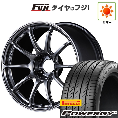 【新品国産車用5穴114.3】 | 夏タイヤ ホイール4本セット | 235/35R19 | ピレリ パワジー | ヨコハマ アドバンレーシング RSIII | 9J 19インチ